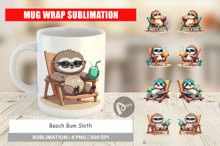Sloth Clipart Image 22
