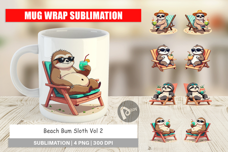 Sloth Clipart Image 21
