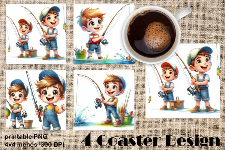 Beach Coaster Sublimation. Sea Coaster Design