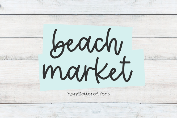 Beach Market Script