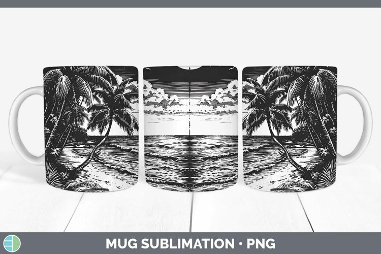 Beach Sublimation Design