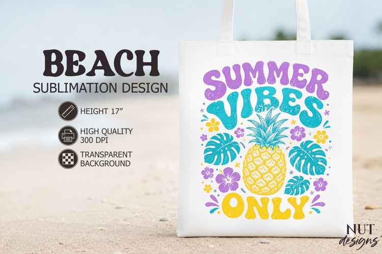 Retro Beach t shirt, Summer Vibes Only Beach quotes summer