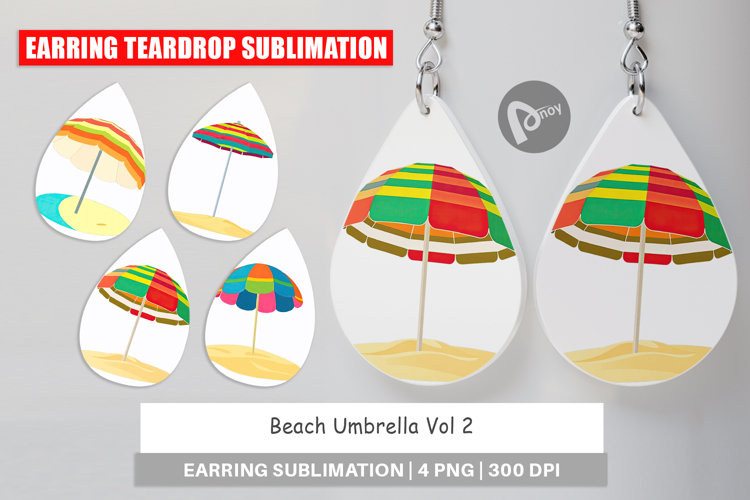 Beach Umbrella Clipart Image 21