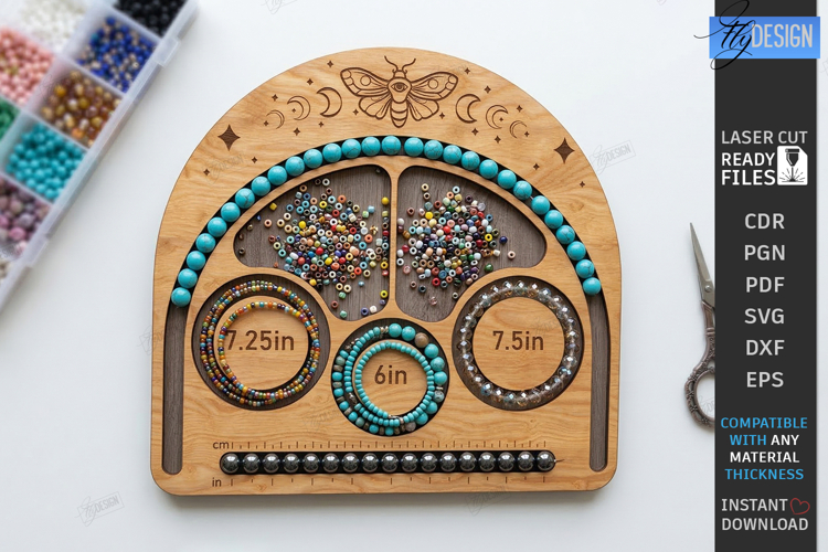 Bead Trays   Bracelet Board Laser | DIY Jewelry Tool | Craft