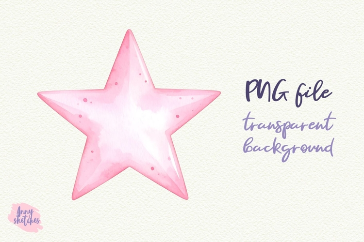 Pink Glitter Star PNG Baby Ballet Coquette Clipart 