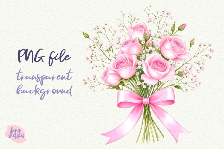 Pink Flower Png Image 16