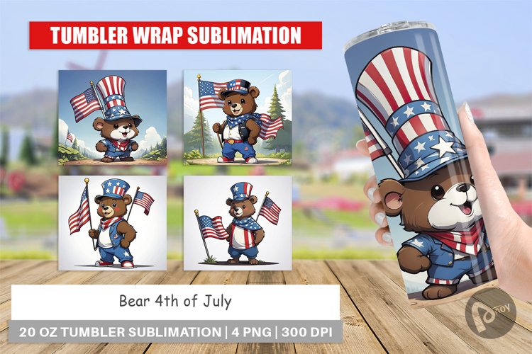 4th Of July Sublimation Design Image 24