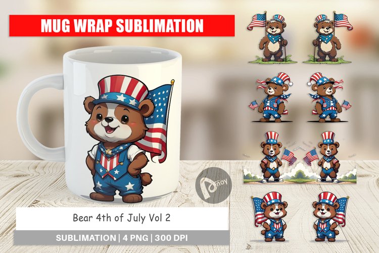 4th Of July Sublimation Design Image 4