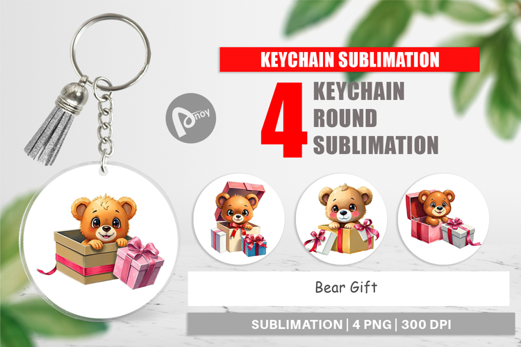 Keychain Bear Gift