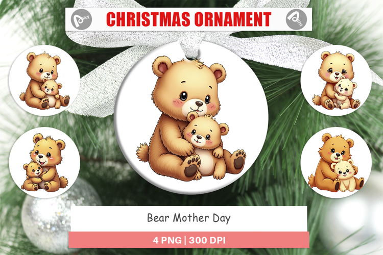 Ornament Bear Mother's Day