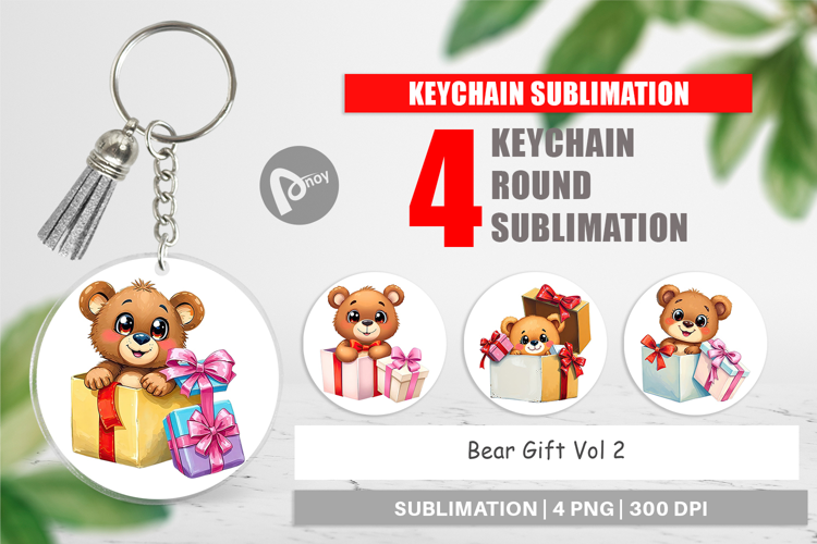 Keychain Bear Gift