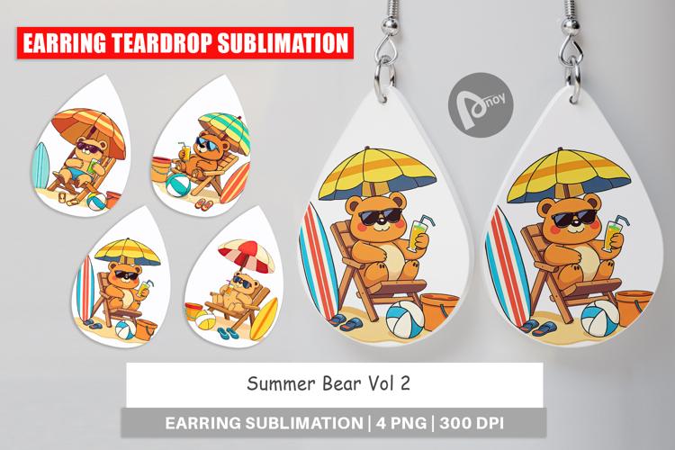 Sublimation Earring Designs Image 4