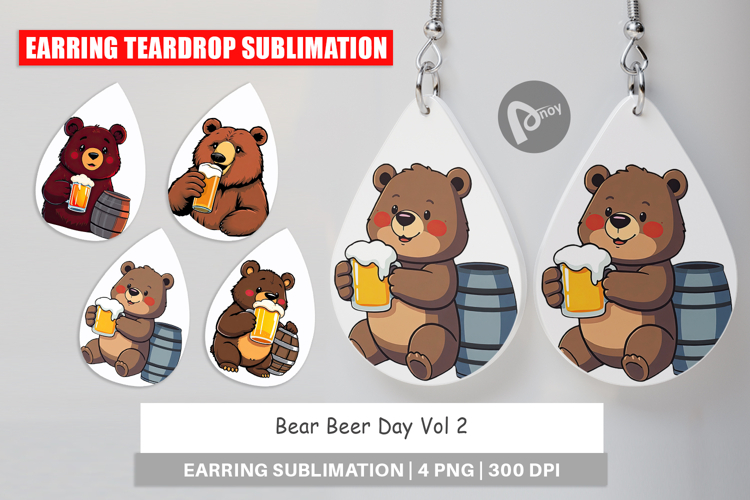 Sublimation Earring Designs Image 23