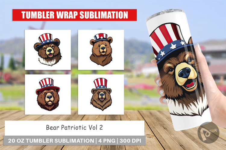 Patriotic Sublimation Design Image 16