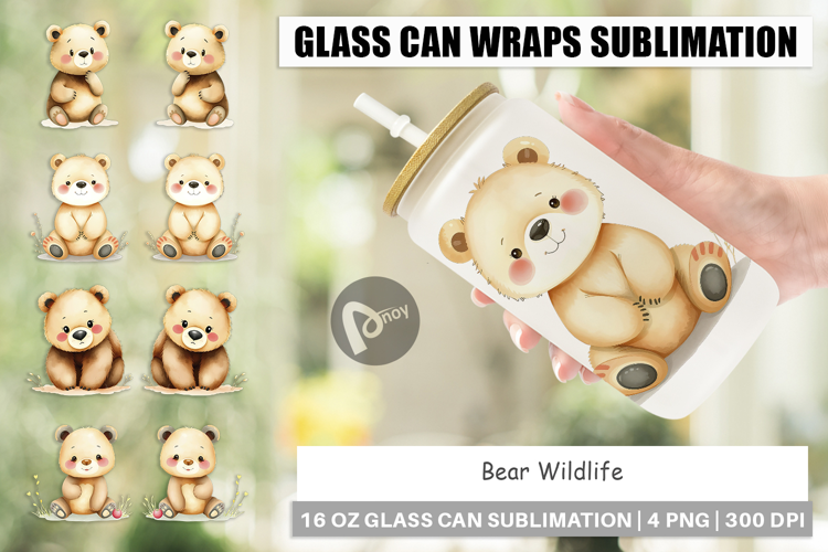 Glass Can Bear Wildlife