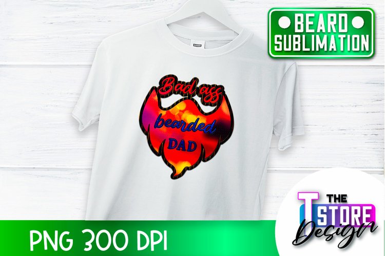 Beard Sublimation Design | Beard Quotes Design | PNG Design