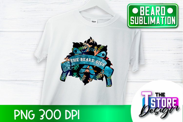 Beard Sublimation Design | Beard Quotes Design | PNG Design