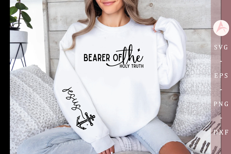 Bearer of the Holy Truth Sleeve SVG Design