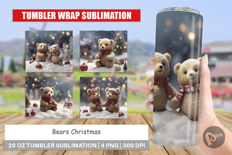 Christmas Tumbler Wrap Image 11