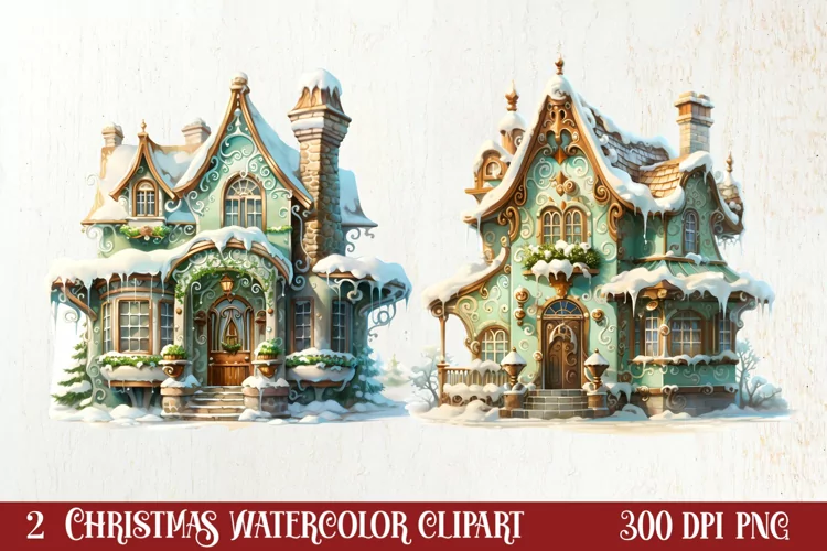 Beautiful Christmas Sublimation Clipart, Christmas PNG
