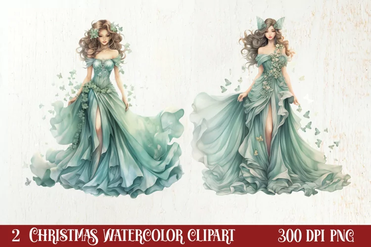 Beautiful Christmas Sublimation Clipart, Christmas PNG