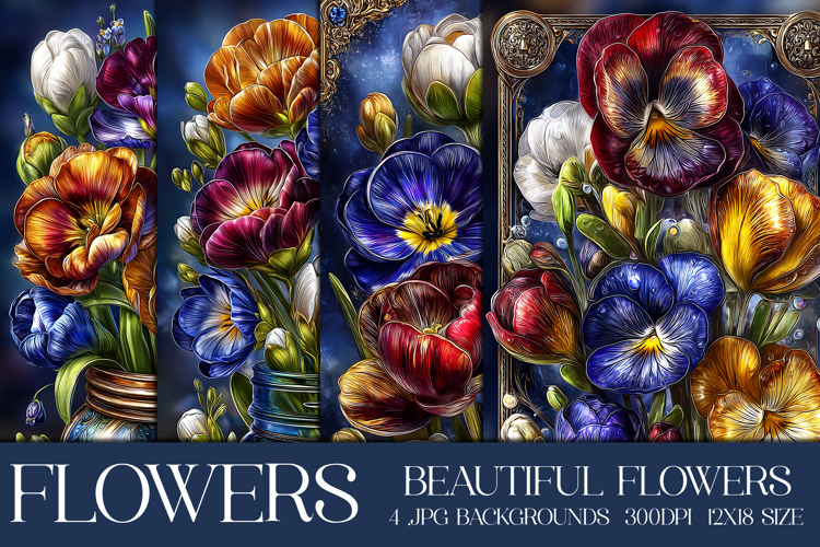 Floral Background Image 24