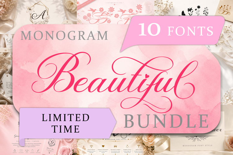 Beautiful Monogram Bundle