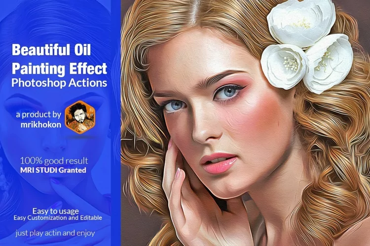 Beautiful Oil Painting Effect