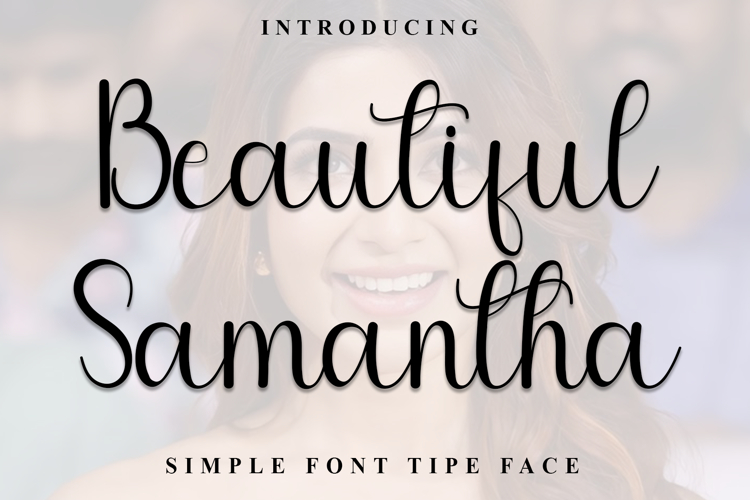 Samantha Font Image 18