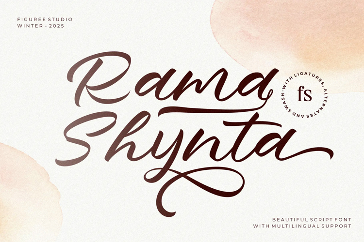 Ramashynta - Beautiful Script Font