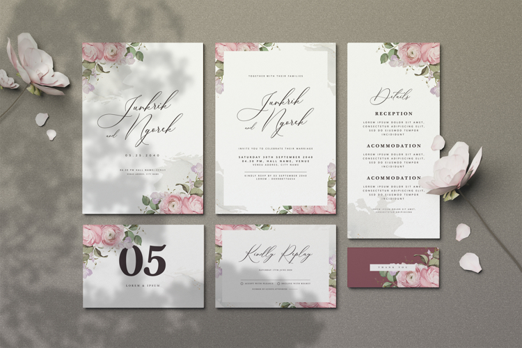 Wedding Invitation Card Template Image 22