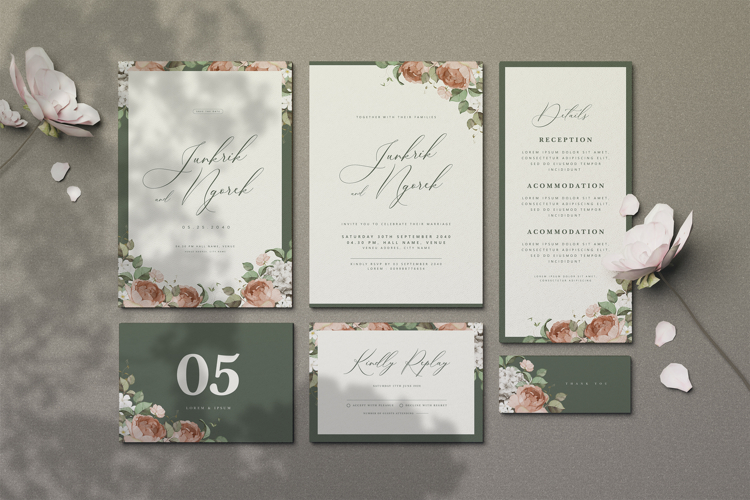 Wedding Invitation Card Template Image 10