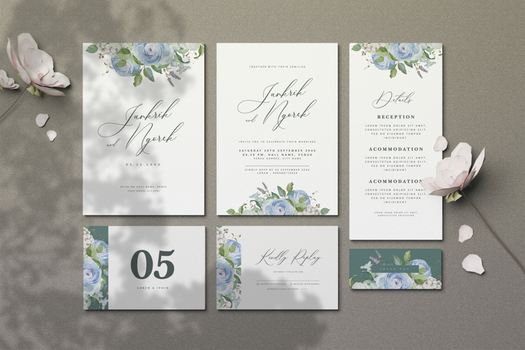 Wedding Invitation Card Template Image 15