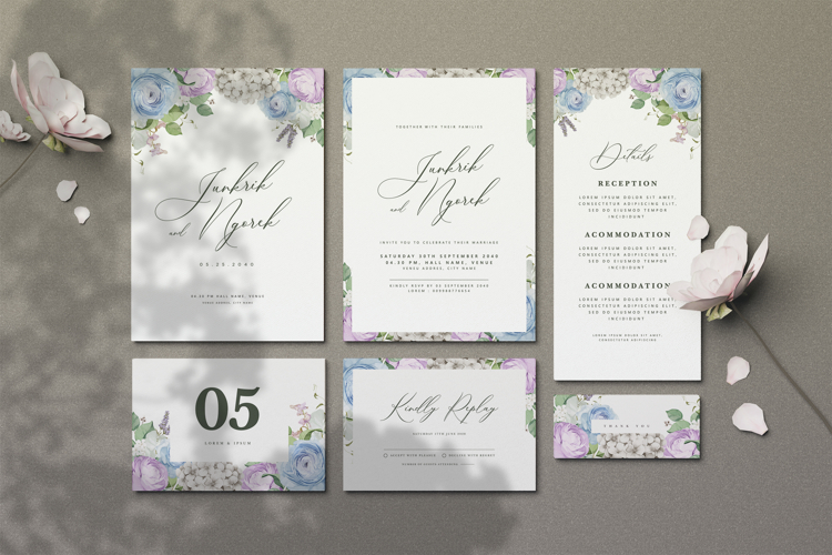 Wedding Invitation Card Template Image 19