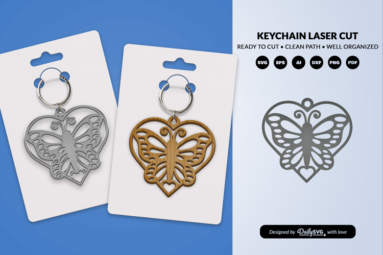 Acrylic Keychain Svg Image 19