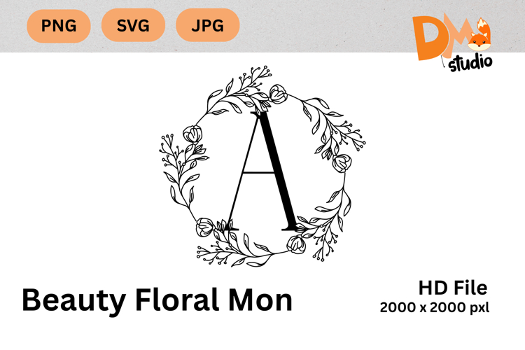 Flower Alphabet Image 18