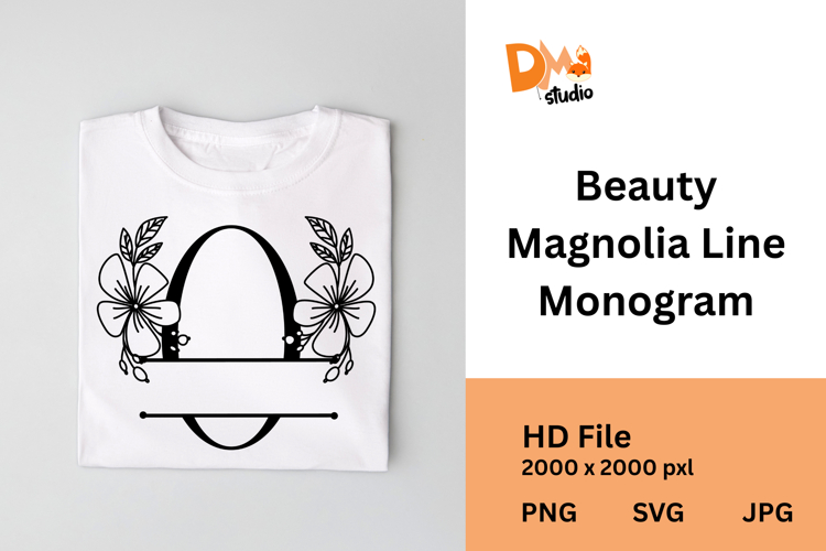 Magnolia Clipart Image 12