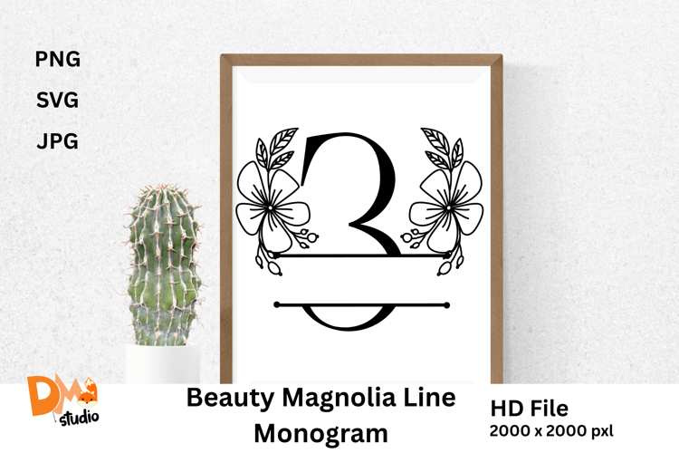 Magnolia Clipart Image 10