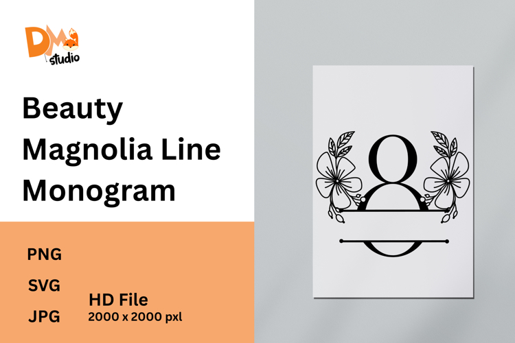 Magnolia Clipart Image 4