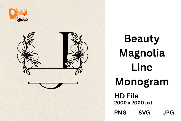 Magnolia Clipart Image 17