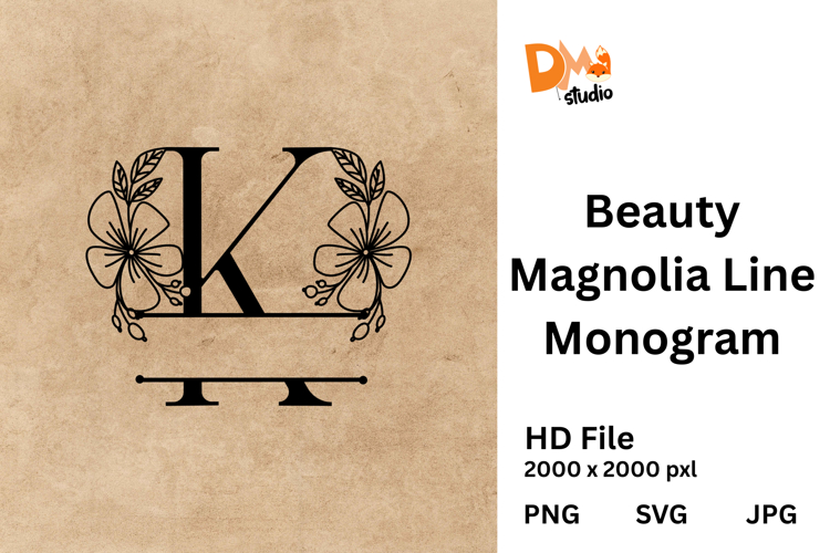Magnolia Clipart Image 16