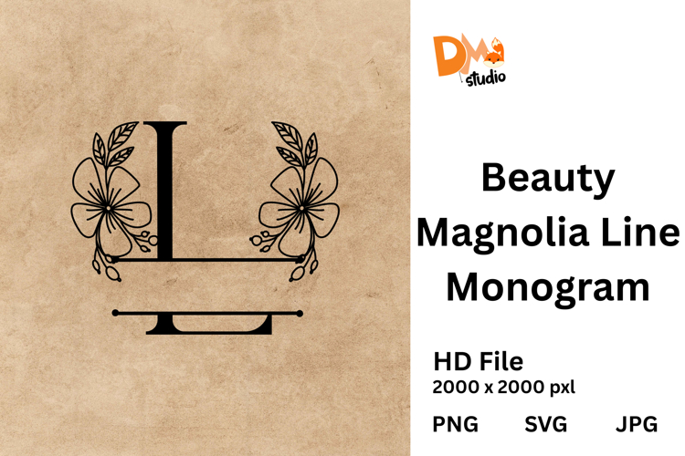 Magnolia Clipart Image 15