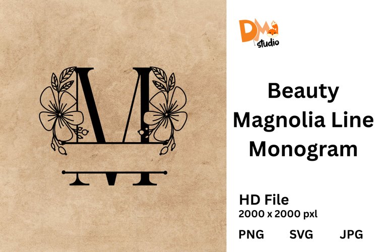 Magnolia Clipart Image 12