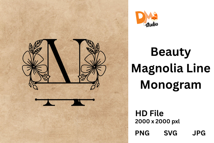 Magnolia Clipart Image 14