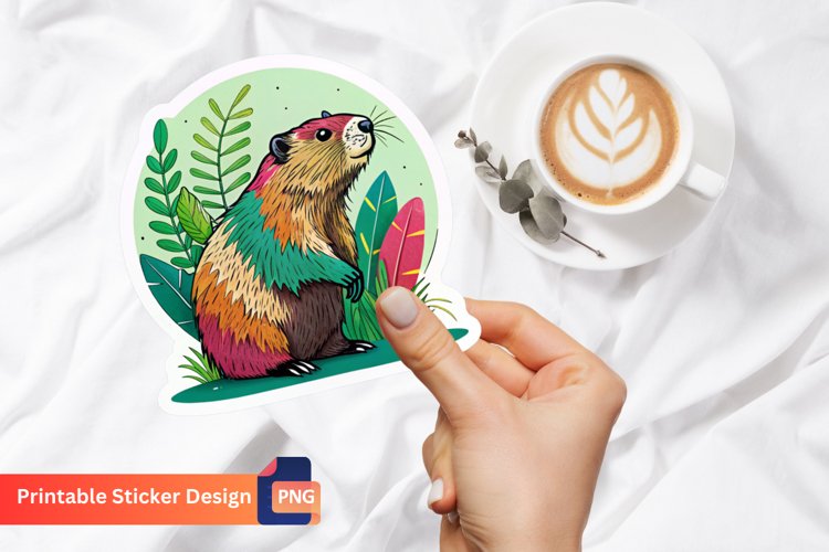 Beaver Illustration Image 15