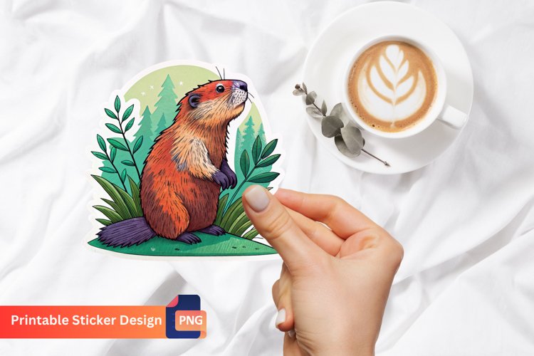 Beaver Illustration Image 18