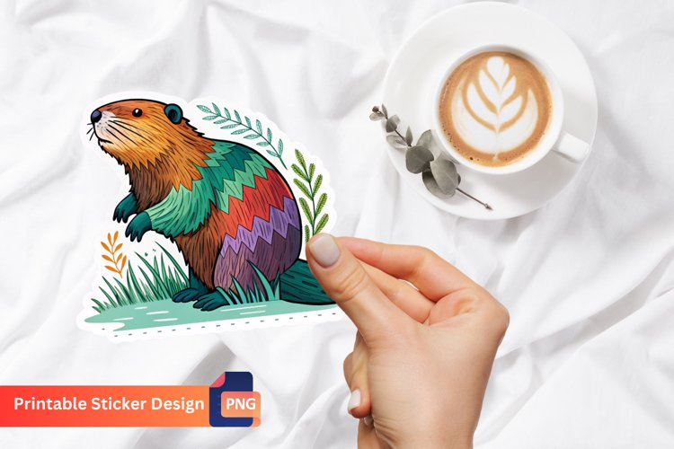 Beaver Illustration Image 17