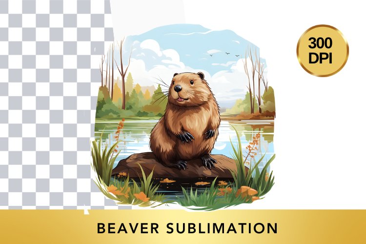 Beaver Clipart Image 18