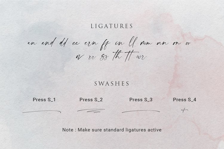 modernline | handwritten font