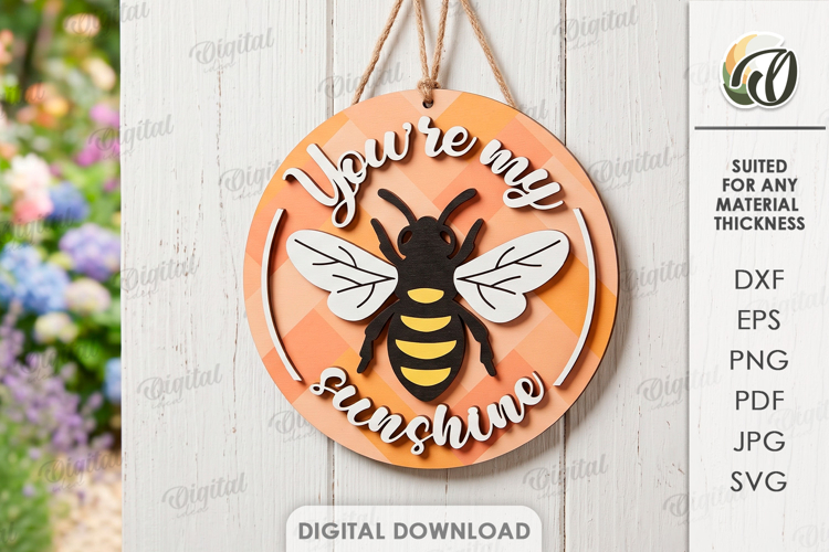 Honey Bee Svg Image 13